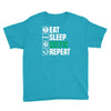 eat sleep celtic Youth Tee
