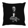 boss' cat Throw Pillow