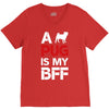a pug is my bff V-Neck Tee