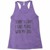 SORRY, I CAN'T. Racerback Tank