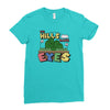 the hills have eyes Ladies Fitted T-Shirt