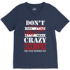 don't flirt with me i love may girl she is a crazy scorpio she will mu V-Neck Tee