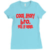 cool story bro tell it again Ladies Fitted T-Shirt