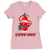 i put out 3 funny t shirt Ladies Fitted T-Shirt