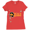 say no to scurvy Ladies Fitted T-Shirt