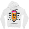fly pencil vector Zipper Hoodie