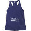 baby now loading funny ladies Racerback Tank