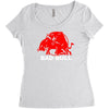 bad bull (2) Women's Triblend Scoop T-shirt