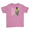 ski mood french bulldog Youth Tee
