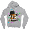 HOO DINI Zipper Hoodie