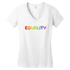 Equality Women's V-Neck T-Shirt