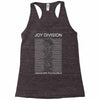 joy division unknown pleasures Racerback Tank