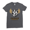 khabib nurmagomedov bear Ladies Fitted T-Shirt