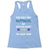 you can't buy happiness, but you can adopt a cat and that's pretty muc Racerback Tank