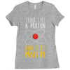 stay positive Ladies Fitted T-Shirt