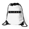Freinds Show Drawstring Bags
