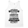 Super Cool Grandmother Of A Freaking Awesome Grandson Tank Top