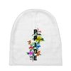 Pride Floral LGBT Colors Baby Beanies