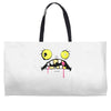 halloween face Weekender Totes