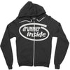drummer inside Zipper Hoodie