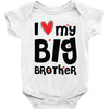 I Love My Big Brother Baby Bodysuit