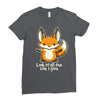 all the fox Ladies Fitted T-Shirt