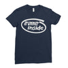 drummer inside Ladies Fitted T-Shirt
