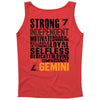 Strong Independent Motivated Gemini Tank Top