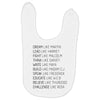 Dream Like Martin Baby Bibs