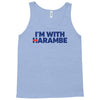 i am with harambe Tank Top