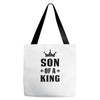 Father of a Prince-Son of a King Tote Bags