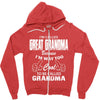 I&rsquo;m Called Great Grandma Because I&rsquo;m Way Too Cool To Be Called Gra Zipper Hoodie