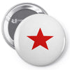 red star army Pin-back button