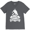 I Am Beagle Actually In A Very Commited Relationship V-Neck Tee