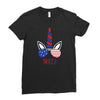 4th of July Ladies Fitted T-Shirt