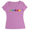 dungeons and dragons die hit Women's Triblend Scoop T-shirt