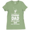 i'm a fishing dad   daddy Ladies Fitted T-Shirt
