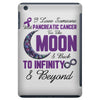 i love someone with pancreatic cancer to the moon &amp; back to infınıty iPad Mini Case