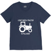 i dont need a tractor to pull hoes funny V-Neck Tee