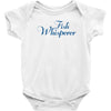 fish whisperer funny Baby Onesie