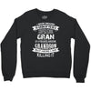 Super Cool Gran Of A Freaking Awesome Grandson Crewneck Sweatshirt