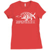 darwin evolution Ladies Fitted T-Shirt