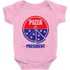 pizza for prez Baby Onesie
