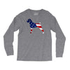 patriotic boxer Long Sleeve Shirts