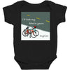 i&rsquo;d lock my bike to yours anytime Baby Bodysuit