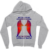 my dad is my angel Zipper Hoodie