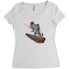 the darth king Women's Triblend Scoop T-shirt