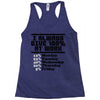 always give 100 percent Racerback Tank
