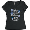 angry doctor Women's Triblend Scoop T-shirt