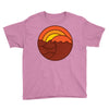 sunset circle Youth Tee